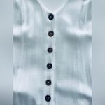 Stolen Hearts  white Halter Romper wide leg open back flowy boho summer S Photo 7