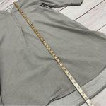 Mer Sea Essential Cotton Shirt Dress Grey Chambray Size L / XL Photo 2