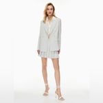 Wilfred Aritzia Margaux Blazer in Heather Cloud White Size 8 Photo 2