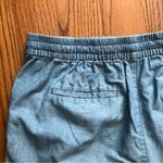 J.Crew Seaside Chambray Blue Elasticized Waist Short Women’s Size M Photo 6