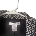 White House | Black Market Women's Size 14 Black White Career Blazer Jacket Photo 3