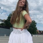 Forever 21 Green off the shoulder shirt Photo 2