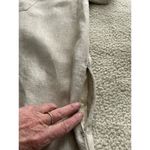 Madewell  $128 V-Neck Mini Dress 100% Linen in Natural Size XS NQ627 Photo 5