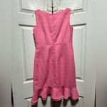 Nipon Boutique elegant 2 piece dress jacket set. Embellished neckline Pink Size 6 Photo 7