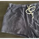 Aerie Medium Blue Gray Beach Lounge Shorts Drawstring Casual Comfy Photo 1