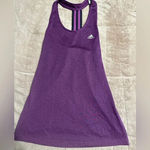 Adidas  Athletic Sport Tank Women’s Size Medium Purple Photo 0