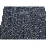 Paul Levy 1970s 1980s Long Wool Navy Confetti Chevron Print Coat Women’s Sz L Size L Photo 8