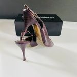Dolce & Gabbana Brand New Slingback Heels Ayers Sz 11.5 (41.5) Italy Photo 4