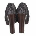 Gucci x Tom Ford Floral Lace Print Lavender Purple Block Heels size 38 size 8 Photo 3