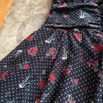 Hell Bunny Black Cherry Stars Print Halter Dress Photo 2