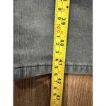 American Eagle Corduroy Pants Womens 10 Gray Exposed Buttonfly Flare Leg Photo 4