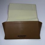 Burberry  London England Tan Brown With Black Letters‎ Eye/Sun Glass Case Photo 4