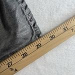 Veronica Beard Sz 23 Daniela Metallic Straight Leg Jean in Light Gunmetal Grunge Photo 15