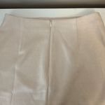 Pink Lily Tan suede mini skirt. Photo 2
