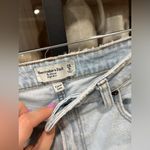 Abercrombie & Fitch abercrombie curve love jeans light wash petite short skinny high rise raw hem Photo 2