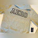 Aeropostale  Sport Hoodie NWT  Size M Pullover Sweatshirt Gray New #208 Photo 3