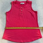 Jones Studio Sleeveless Pink Scoop Neck Blouse in M Photo 2