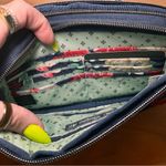 LUG Quilted RFID Convertible Crossbody Coupe 2 NWOT Travel Vacation Floral Print Blue Photo 4