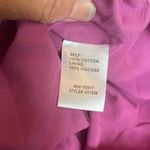 Ultramarine Bella Top Purple Yellow Flowers Double Ruffle Sleeve Photo 11