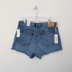 Aritzia [] Denim Forum The 90s Vintage Hi-Rise Cut-Off Denim Shorts NWT Size 32 Photo 3
