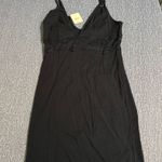 Free People Intimately Women’s Black Mini Slip Dress Photo 0