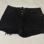 Wild Fable  Shorts Black High-Waisted Jean Photo 0