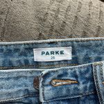 PARKE  Denim Mini Skirt 26 Photo 1