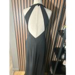 Bcbg halter dress long maxi black tie event fancy dress size 6 mermaid style Photo 3