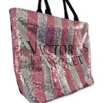 Victoria's Secret Victoria’s Secret 2015 Limited Edition Sequin Black Friday Tote Bag Photo 9