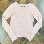 EXPRESS Light Pink Crew Neck Sweater XS Photo 6