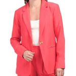 Ellen Tracy NWT  Geranium Airflow Blazer With Grommet Snaps Photo 1