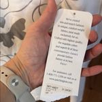 NWT ANN TRINITY Fun Wear White with Silver Butterfly Print T Photo 3