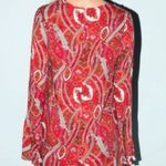 Cotton Candy LA Boho Mini Dress | Size XS Red Photo 1