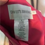 David's Bridal  Pink Stapless Gown for Weddings Photo 1