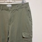 7Diamonds Nellie Cargo Pants Olive Green Flare Size 30 Photo 8