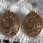 Wild West Filigree Earrings Gold Photo 1