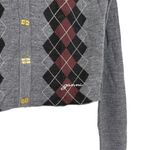 Ganni Fine Merino Jacquard Cardigan Photo 4