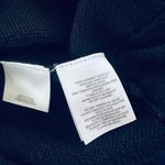 Anne Klein Cotton Blend Asymmetric Knit Top M Black black Photo 9