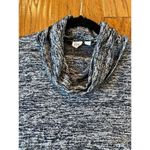 Gap navy cowl neck space dye sweater medium Photo 10