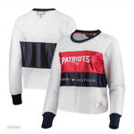 Tommy Hilfiger NWT New England Patriots  Mesh Raglan Long Sleeve T-Shirt Large Photo 1