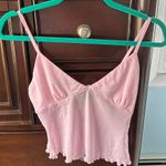 White Fox Boutique Top Pink Size L Photo 0