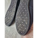 Skechers Shoe Women 8.5 Bobs Peace Love Plush Canvas Slip-on Comfort Black Photo 9