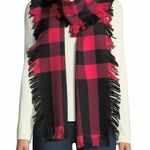 Burberry  Unisex Half Mega Fashion Fringe Scarf Photo 0