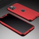 iPhone 11 Pro Max Fashion 360 Shockproof Case Red Photo 1