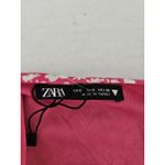 ZARA  S Pink & White Floral Corset Bodysuit Ditsy Adjustable Straps Satiny Feel Photo 7