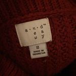 A New Day  Red Turtle Neck Long Sleeve Knit Sweater Size S Photo 4
