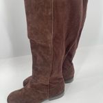 Lucky Brand  Calypso Boots Size 6 Tall Over The Knee Suede Chocolate Brown Suede Photo 7