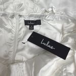 Lulus Immense Elegance White Floral Embroidered Bustier Mini Dress size Small Photo 2