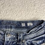 Miss Me  Blue Jean Shorts with Embellishments Photo 1