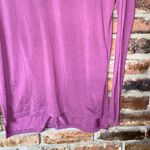 Nike  Dri-Fit Purple Yoga Long Sleeve Side-Slit T-Shirt Women's Size Small Photo 3